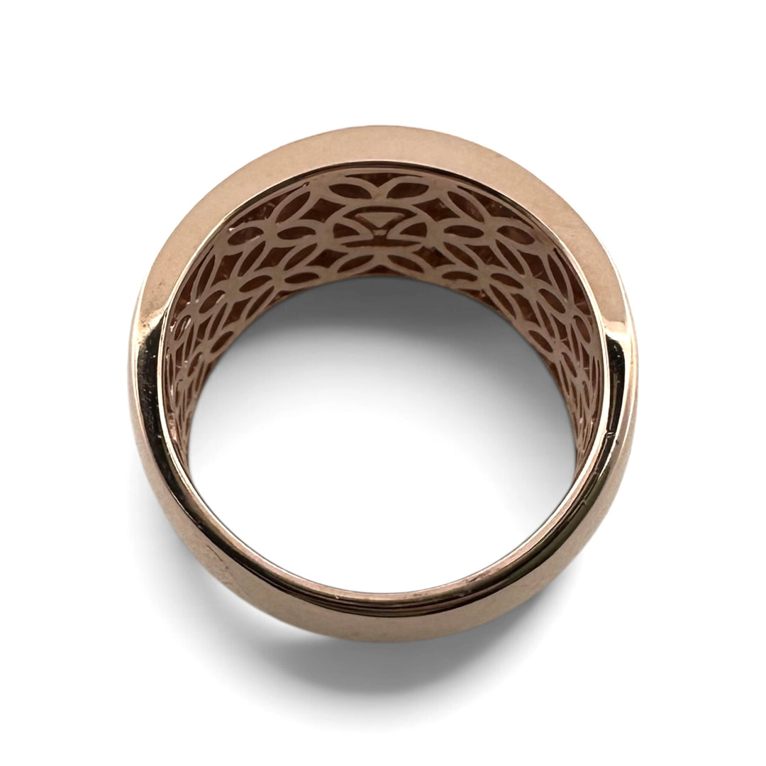 1.50ctw Chocolate & Nude Diamond Ombré Cocktail Ring in 14k Rose Gold by Le Vian