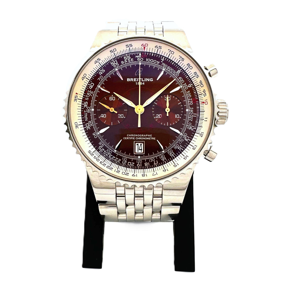 2011 Breitling Navitimer Montbrillant Legende 47mm Stainless Steel Bracelet Watch with Box & Papers