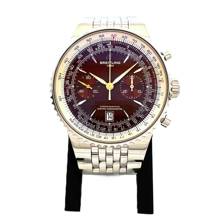 2011 Breitling Navitimer Montbrillant Legende 47mm Stainless Steel Bracelet Watch with Box & Papers
