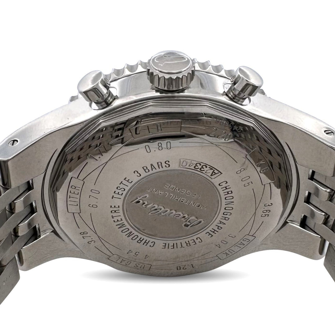 2011 Breitling Navitimer Montbrillant Legende 47mm Stainless Steel Bracelet Watch with Box & Papers