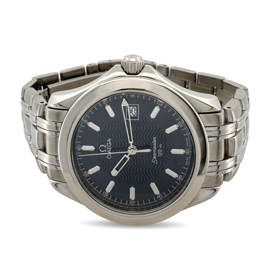 Omega Seamaster 120m 36mm Quartz Stainless Steel Bracelet Watch