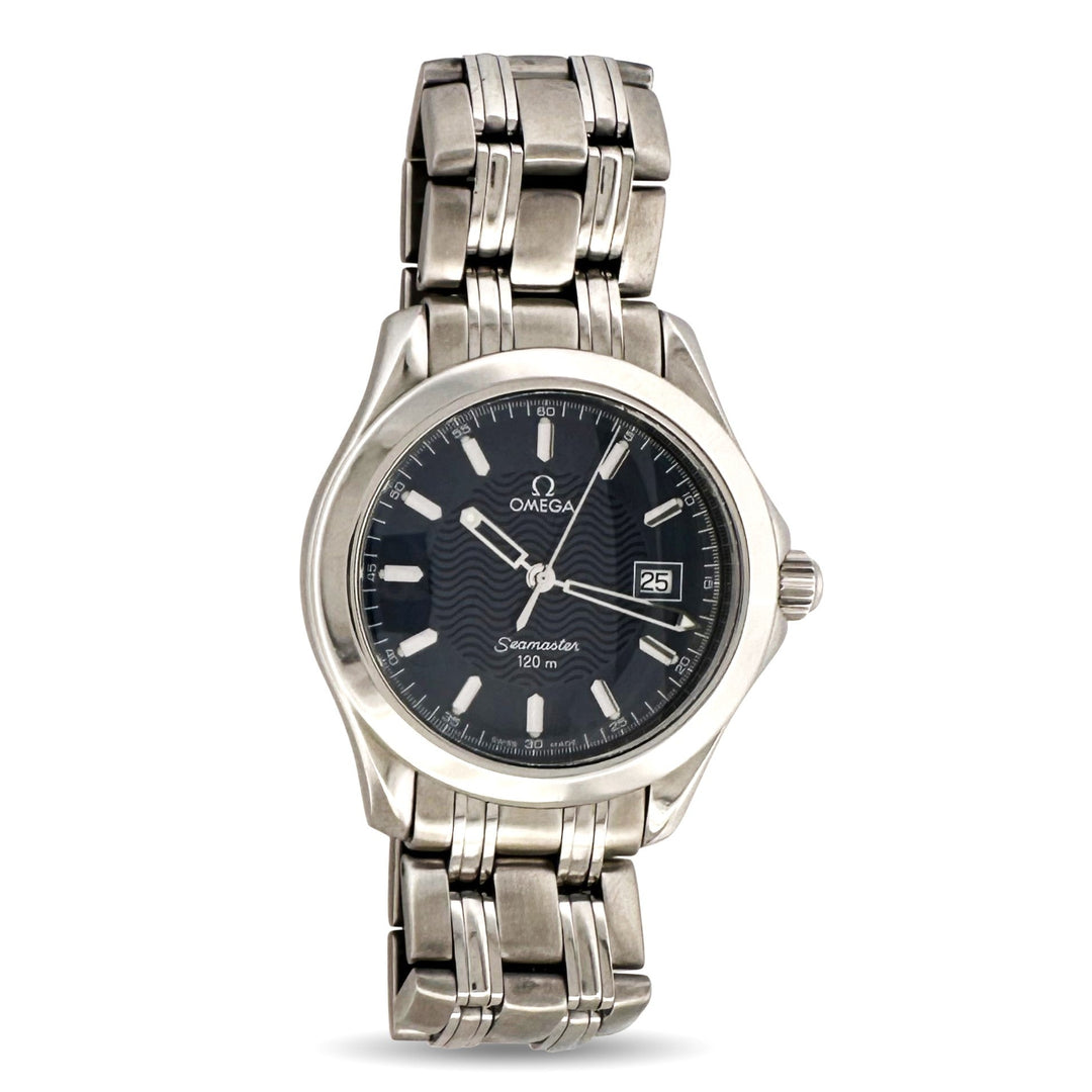 Omega Seamaster 120m 36mm Quartz Stainless Steel Bracelet Watch