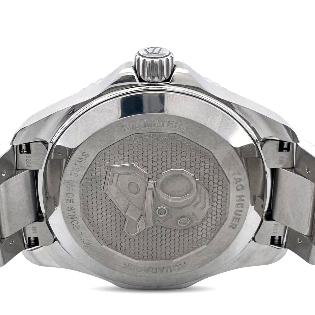 2024 TAG Heuer Aquaracer 43mm GMT Automatic Stainless Steel Bracelet Watch with Box & Papers