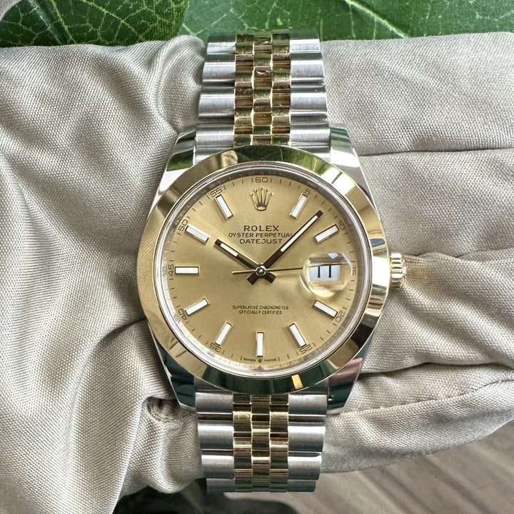 2025 Rolex Datejust 41mm Two-tone Jubilee Bracelet Watch with Box & Papers
