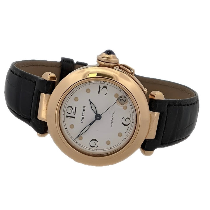 Cartier Pasha automatic 18k yellow gold case - Elite Fine Jewelers