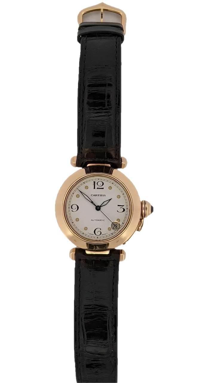 Cartier Pasha automatic 18k yellow gold case - Elite Fine Jewelers