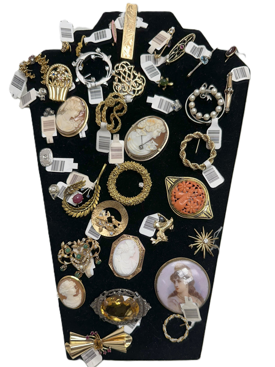 We have a large selection of vintage brooches.