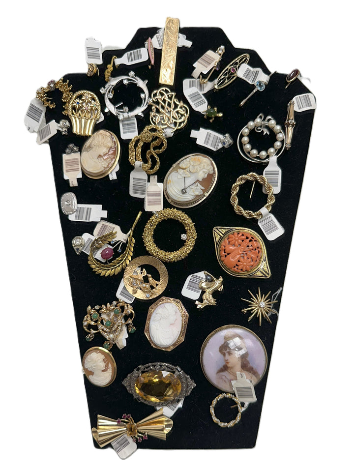 We have a large selection selection of estate jewelry. 