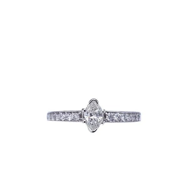 0.40ct Marquise Diamond  Engagement Ring - Elite Fine Jewelers
