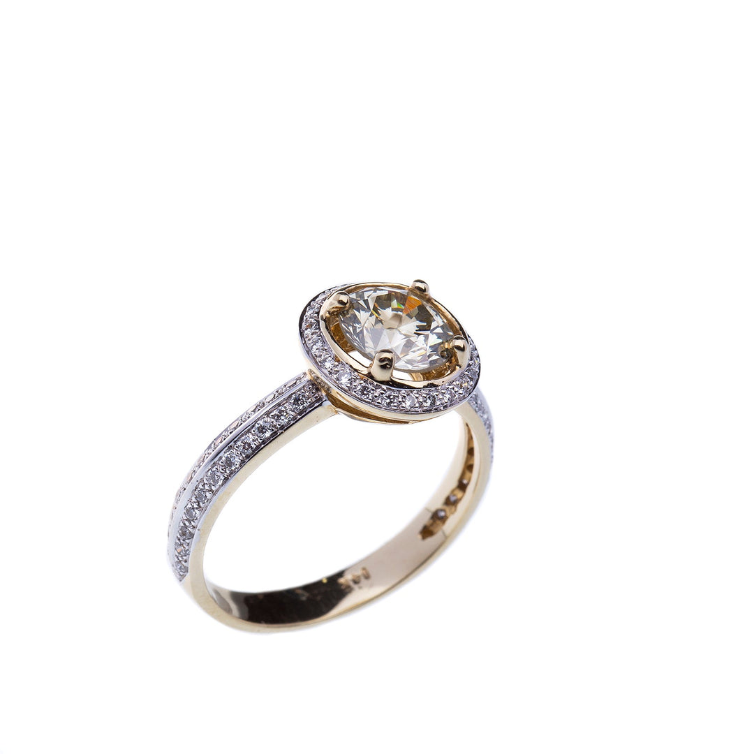 1.11 Carat Round Brilliant Diamond Engagement Ring - Elite Fine Jewelers