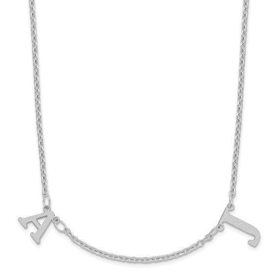 14K Gold Custom Initial Necklace - Elite Fine Jewelers