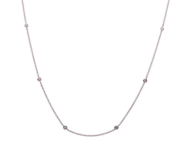 14k Gold Diamonds by the Yard Necklace - Elite Fine Jewelers
