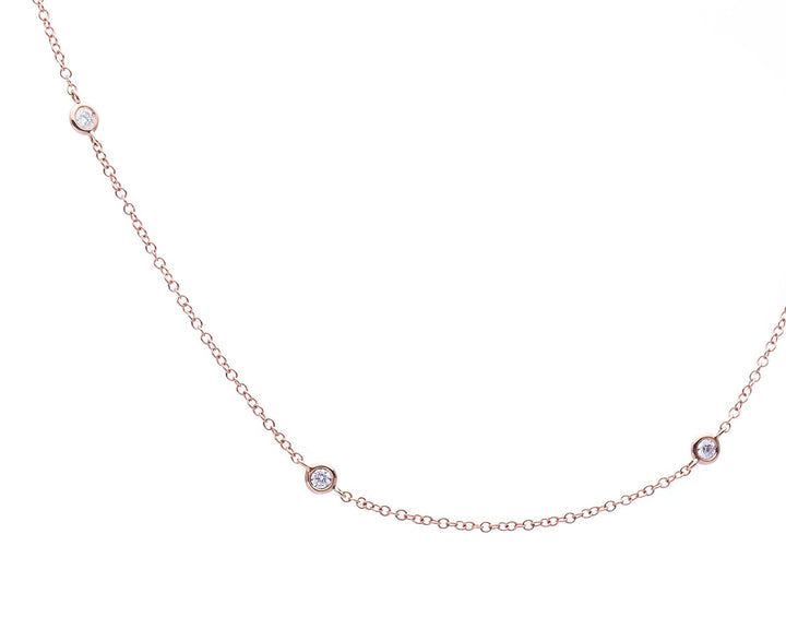 14k Gold Diamonds by the Yard Necklace - Elite Fine Jewelers