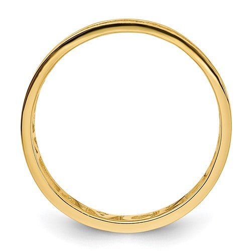 14K Gold Ring Personalized Name - Elite Fine Jewelers