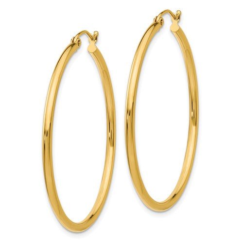 14k Yellow Gold Hoop Earrings - Elite Fine Jewelers