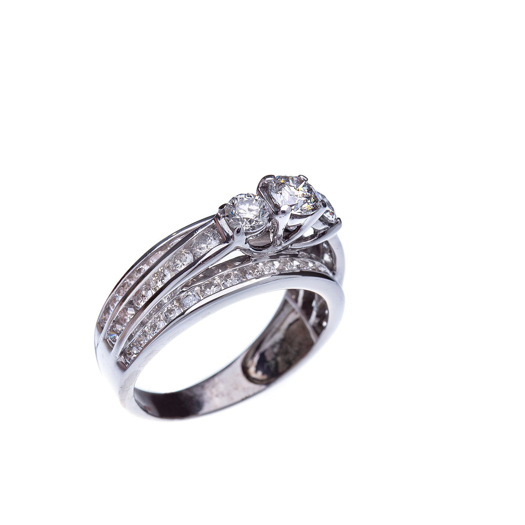1.50 CTW Diamond Wedding Set - Elite Fine Jewelers