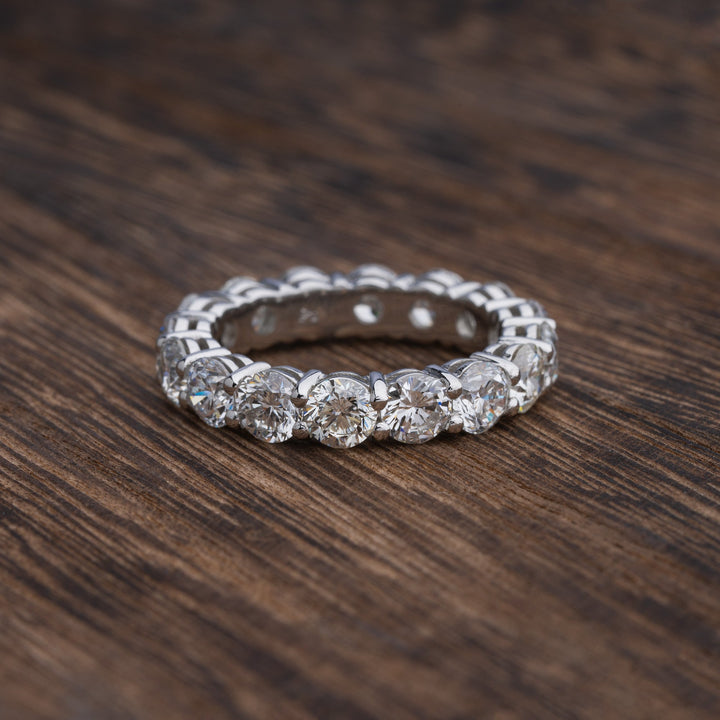 4.81ctw Round Brilliant Diamond Eternity Band