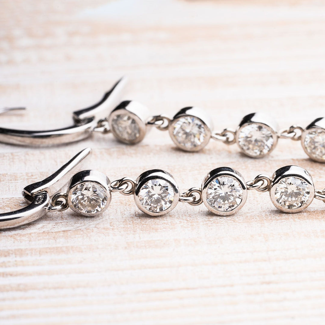 Diamond Bridal Jewelry Earrings