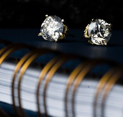 5 Carat Natural Diamond Stud Earrings