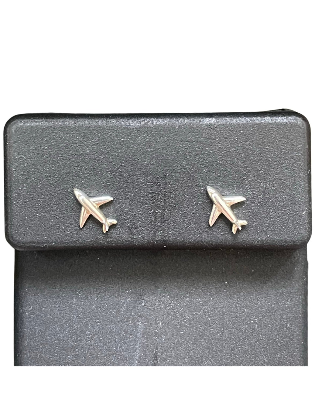 Sterling Silver Airplane Earrings