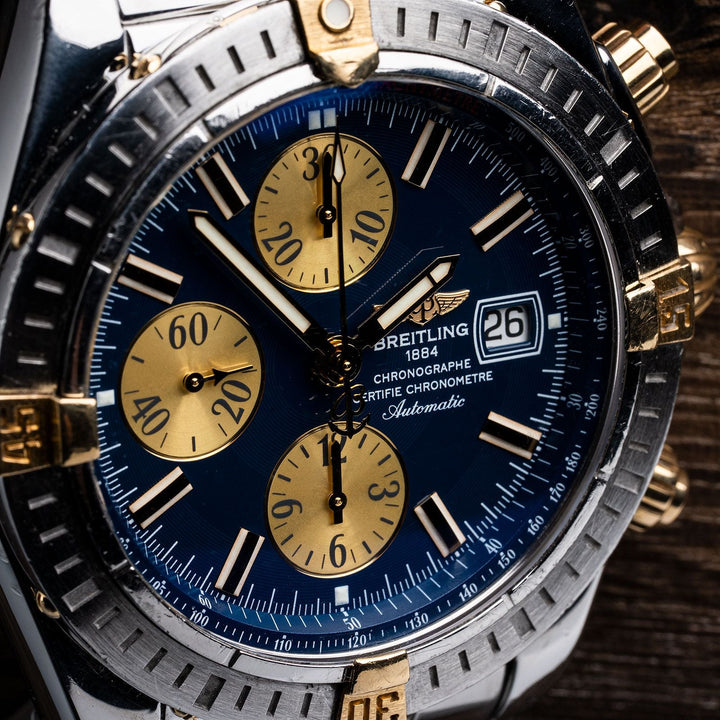 Breitling Chronomat Evolution Two-tone 18Kt Watch