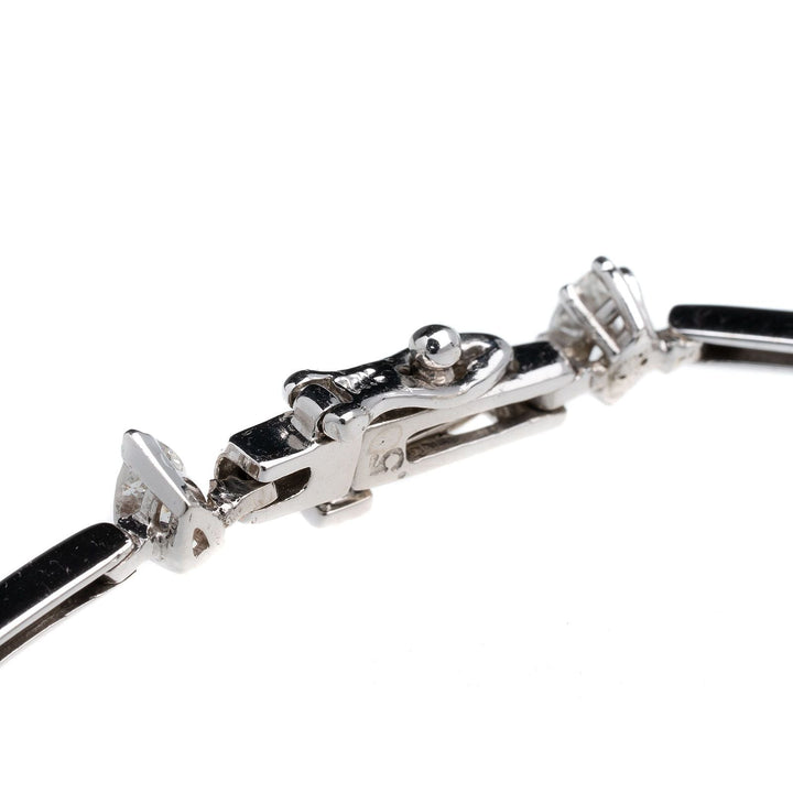 Custom Designed Multi-Shape Diamond Tennis Bracelet - Elite Fine Jewelers
