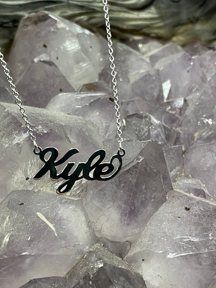 Personalized name necklace gift for her