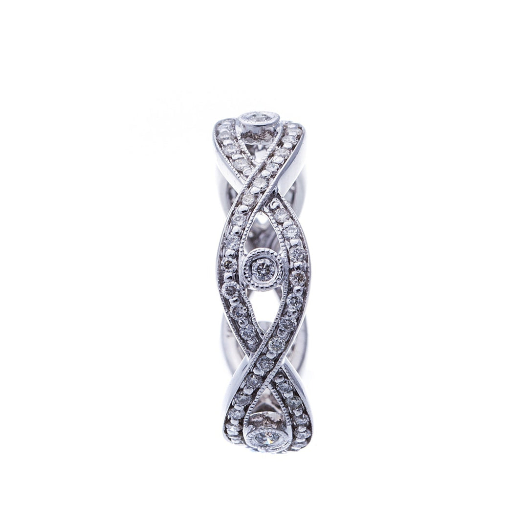 Infinity Diamond Fashion Ring or Wedding Band - Elite Fine Jewelers