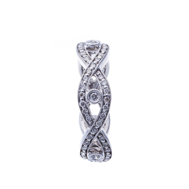 Infinity Diamond Fashion Ring or Wedding Band - Elite Fine Jewelers
