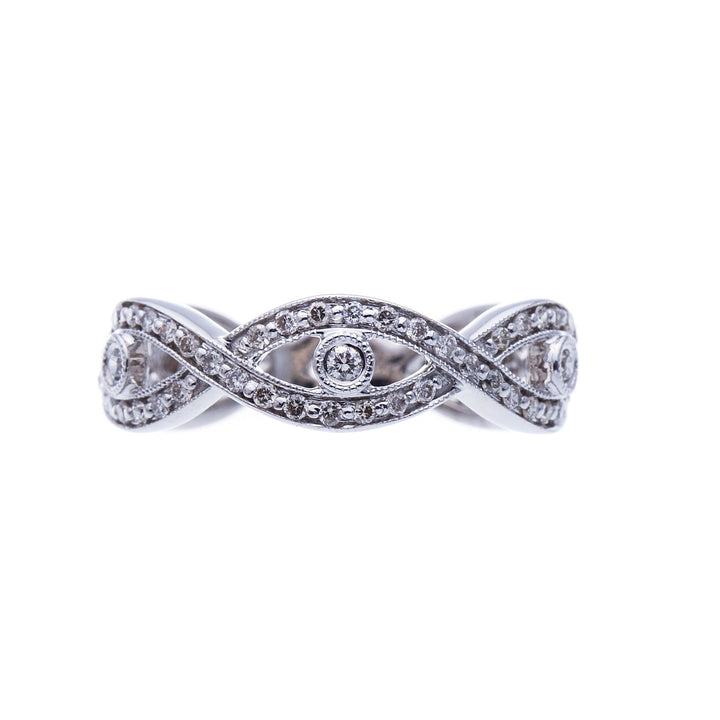 Infinity Diamond Fashion Ring or Wedding Band - Elite Fine Jewelers