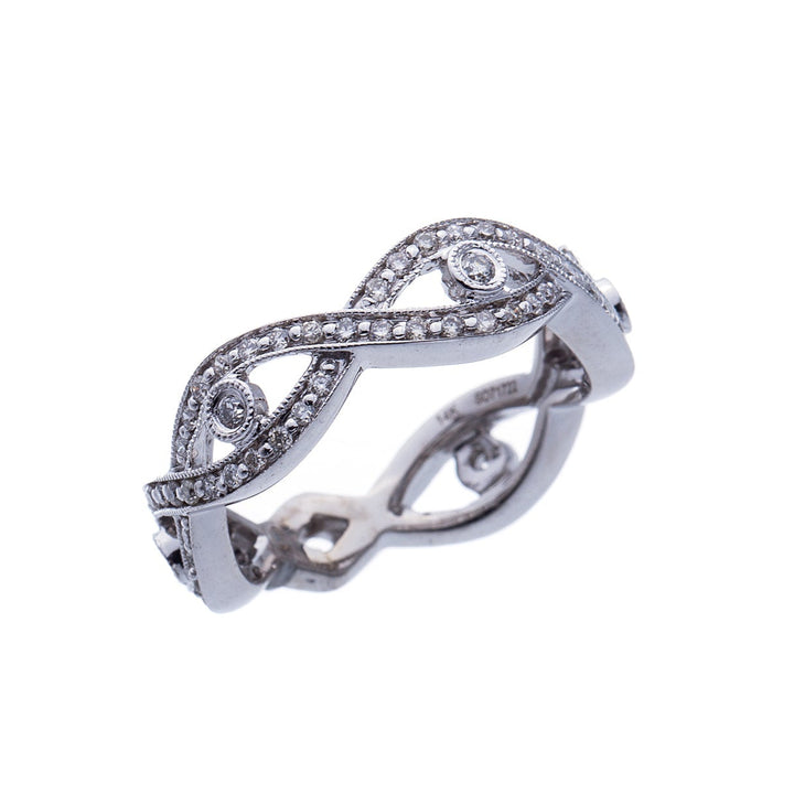 Infinity Diamond Fashion Ring or Wedding Band - Elite Fine Jewelers