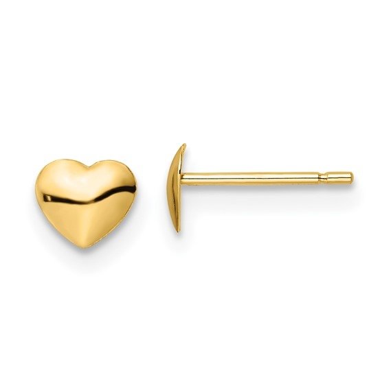 Kids 14k gold earrings discount