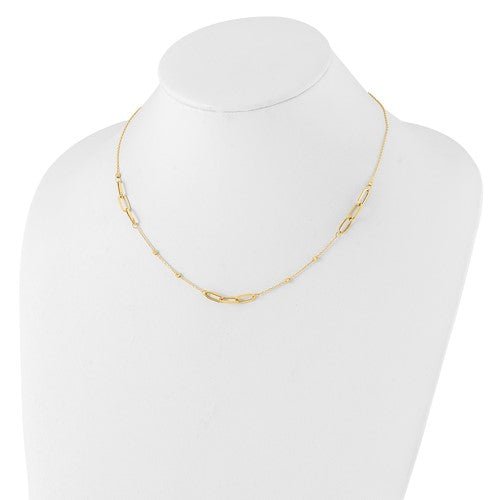 Paperclip Necklace 14K Yellow Gold - Elite Fine Jewelers