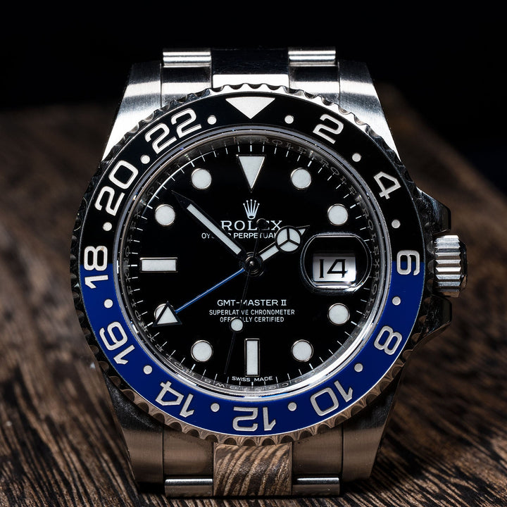 Rolex “Batman” Oyster Perpetual GMT-Master II Watch - Elite Fine Jewelers