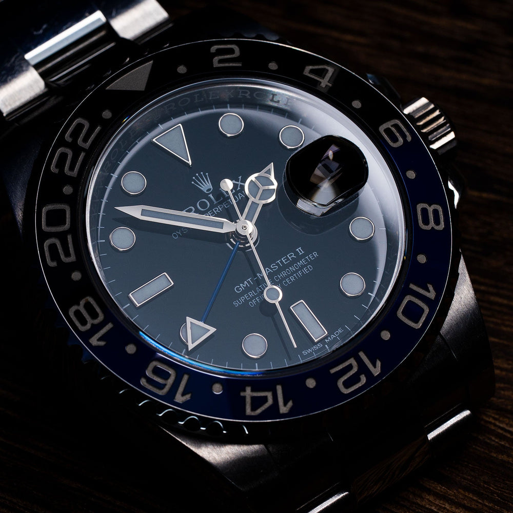 Rolex “Batman” Oyster Perpetual GMT-Master II Watch - Elite Fine Jewelers