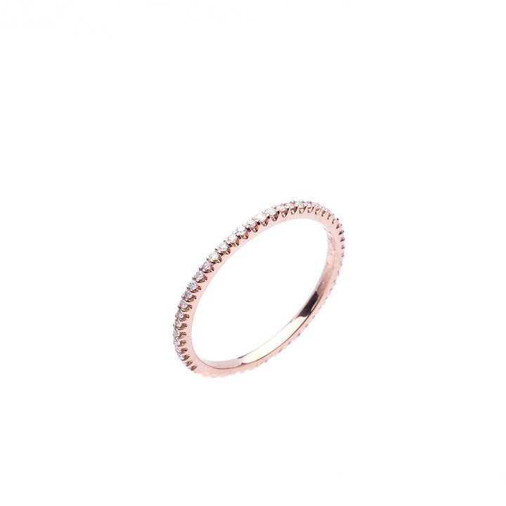 Rose Gold Diamond Fashion Ring or Wedding Band- Perfect for Stacking - Elite Fine Jewelers