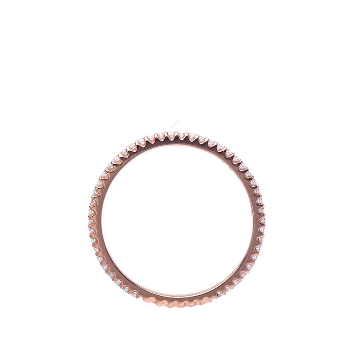 Rose Gold Diamond Fashion Ring or Wedding Band- Perfect for Stacking - Elite Fine Jewelers