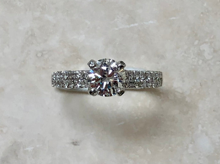 Cathedral Engagement Ring - Elite Fine Jewelers