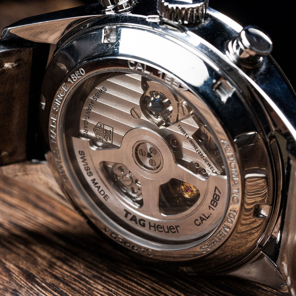 Tag Heuer Carrera Leather Watch - Elite Fine Jewelers