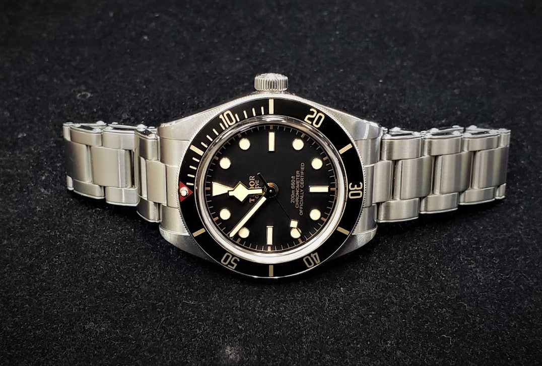 Tudor Black Bay 58 watch with Box and Papers - Elite Fine Jewelers