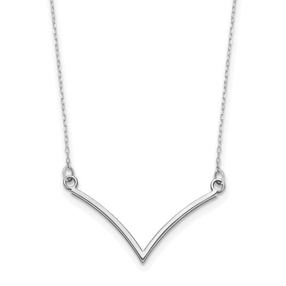 V Necklace 14K Gold - Elite Fine Jewelers