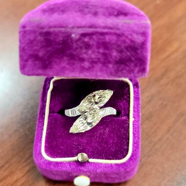 Vintage Diamond Marquise Ring - Elite Fine Jewelers